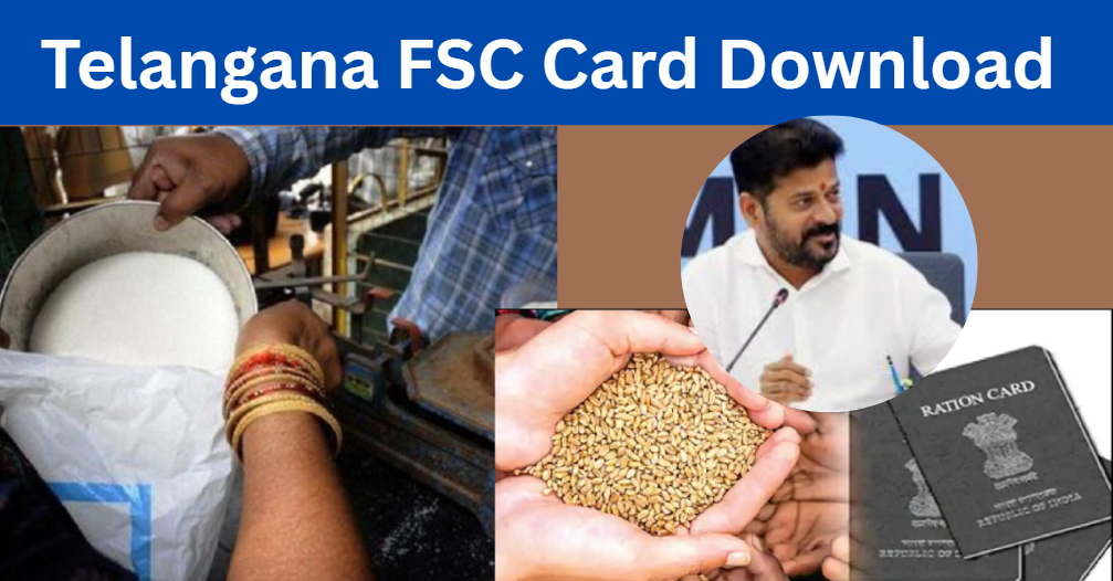 Telangana FSC Card Download