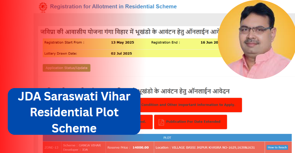 JDA Saraswati Vihar Residential Plot Scheme