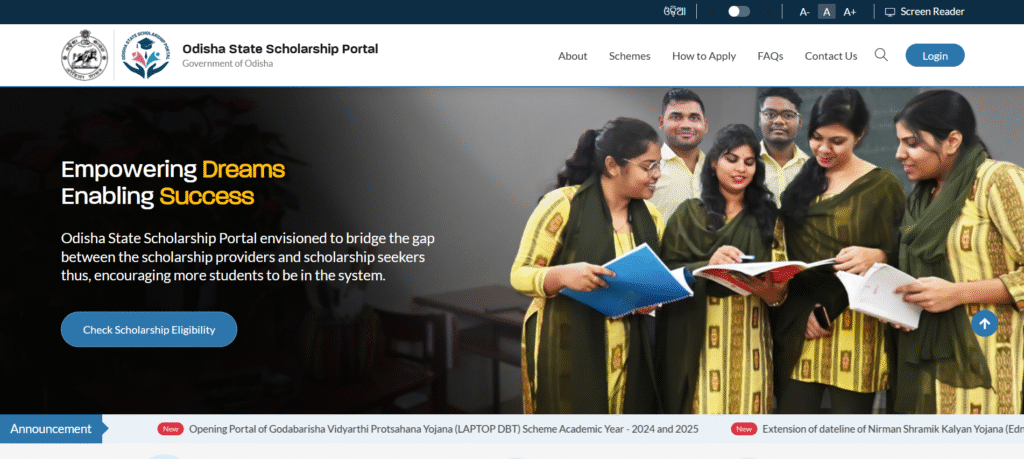 Godabarisha Vidyarthi Protsahana Yojana