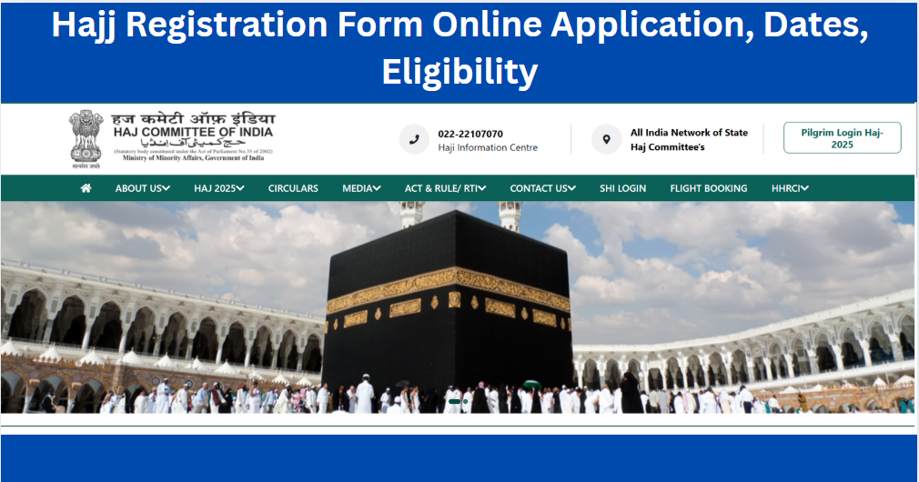 Hajj Registration Form